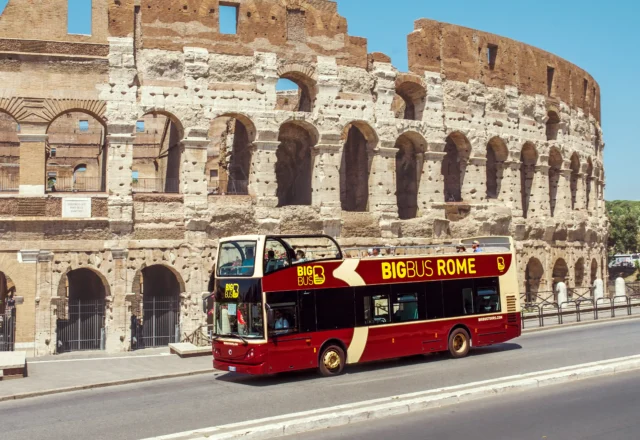 Big Bus Rome 3 Hours Hop-on, Hop-off Tour